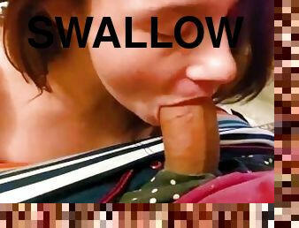 Let me choke on it for you swallow it