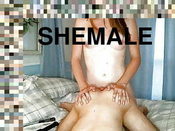 shemale, anal, transy, para, pieprzenie