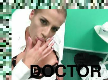 A Hot Estate Agent Gets Naughty In Hospital And Fucks A Doctor - Silvia Dellai And Lutro Steel