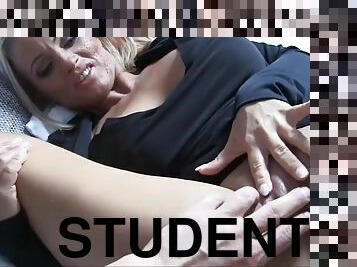 Biology Department Of Student Neighbor! Creampie