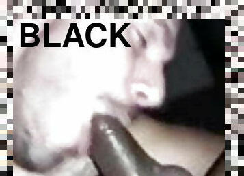 Throat big black cock