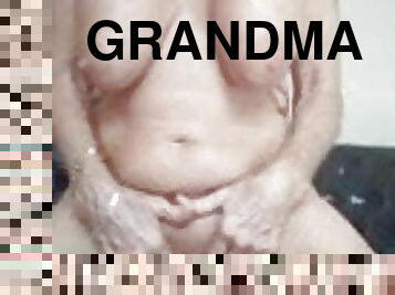 store-pupper, bestemor, stor-pikk