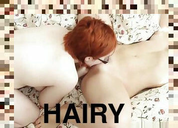 Hairy aussie lesbo rimmed