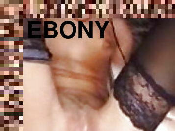 Anal ebony 