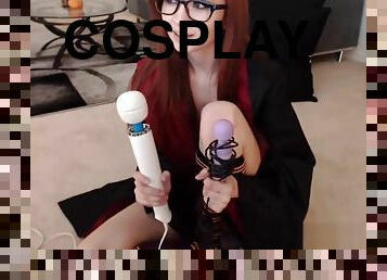 Harry Potter Cosplay Redhead Masturbation