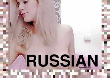 Russian gril live on cam