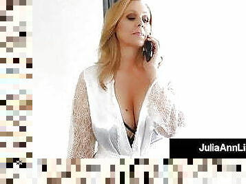 Big Boobed Milf Julia Ann Only Wants Dick In Her Mature Muff