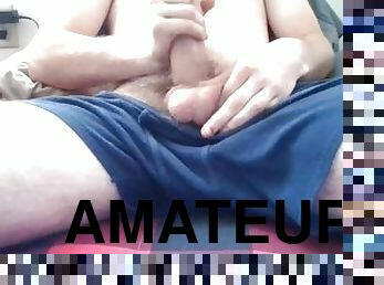 pappa, masturbation, amatör, gigantisk-kuk, gay, ensam, farsan, kuk