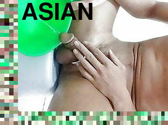 asiatisk, leke, homofil, bdsm, strand, twink