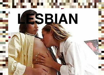 fitta-pussy, brudar, lesbisk, kyssar, amerikansk