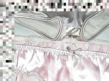 Cum on cousines satin underwear