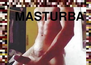 masturbation, gigantisk-kuk, gay, amerikansk, kuk