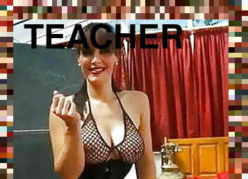 tettone, masturbarsi, insegnanti, provocatorie