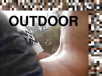 Doggy fuck  outdoor