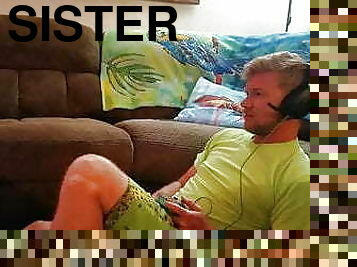 Gamer Step Brother  Loves Playing With Step Sister (Preview)