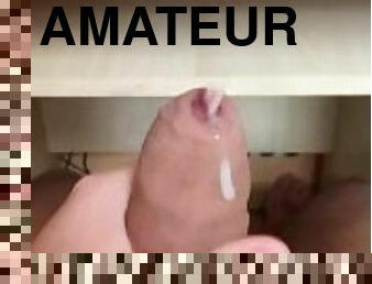 masturbation, amateur, ejaculation-sur-le-corps, énorme-bite, gay, doigtage, ejaculation, européenne, euro, solo