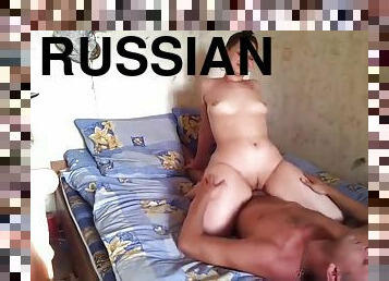 Russian amateur bitch fucked hard