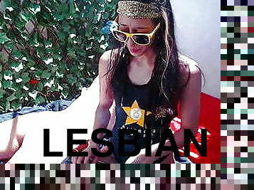 lesbian fooling arround