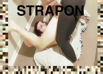 Strapon Fucking My boy 4 (please comment)