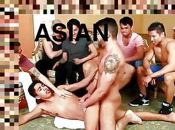 asian, bapa, tua, kurus, dubur, menghisap-zakar, interracial, homoseksual, muda18, amerikan