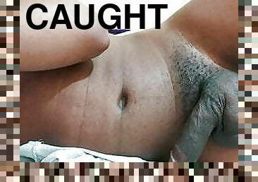 Brother Caught Masturbating By Horny Stepsister Hidden Camer
