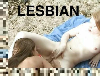 Isis Taylor and Madison Young lick on each others hard clits and wet slits