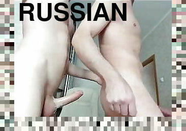 krievu, amatieris, tūpļa, minēts, milzīgs-dzimumloceklis, homoseksuāls, drātēšanās, webkamera, muskuļots, mirklis