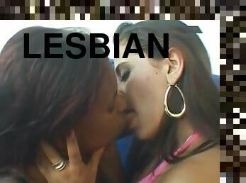 lipstick application deep kissing teen lesbians