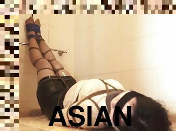 asian bathroom bondage
