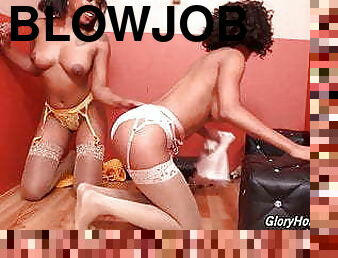 Lala Ivey &amp; September Reign Have Fun At A Gloryhole