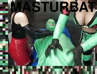 masturbieren, latex, rubber