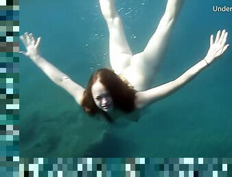 Tenerife Underwater Swimming Hot Ginger