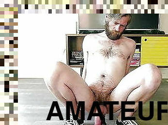 amatør, anal, stor-pikk, leke, homofil, amerikansk, dildo, bjørn