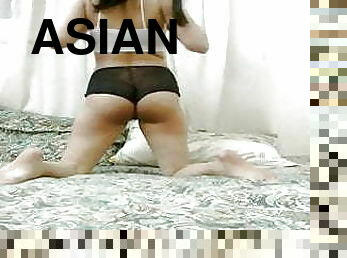 asiatisk, brystvorter, orgasme, squirt, eldre, babes, hjemmelaget, fingret, søt