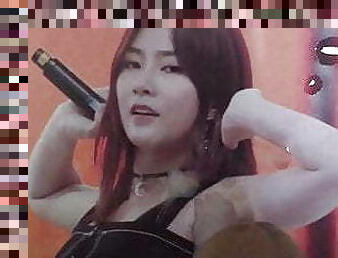  Cum Tribute on Apink&#039;s Hayoung&#039;s Armpit Sticky Sperm on her