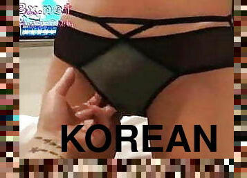 asian, amateur, creampie, main-dengan-jari, orang-korea