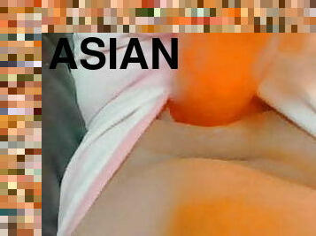 asyalı, mastürbasyon-masturbation, amcık-pussy, sıkı, yapay-erkeklik-organı, özel