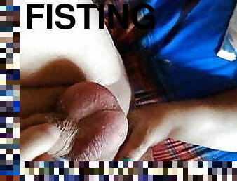 fisting, russisk, amatør, anal, eldre, hjemmelaget, bbw, pov, biseksuell, penetrering