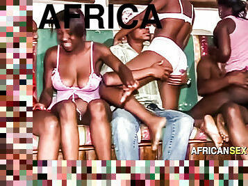 Video of Real African Group Sex Party