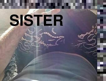 תחת, חובבן, חתיכות, אוצר, לגמור, אחות-sister, זין, מקניטה