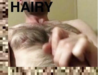 Hairy Guy Quick Cum