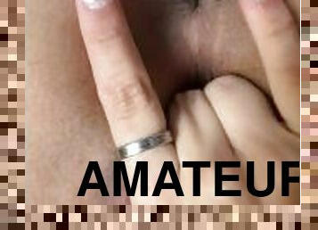 Masturbating my pussy alone at home - teen amateur