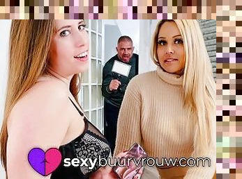 DUTCH PORN: My wife cheats on me with a woman (Porn from the Netherlands)! SEXYBUURVROUW