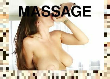 The Massage Room Handjob Porn Video With Big Breasts