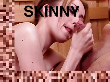 Matt Ice In Skinny Teen Gets All Horny In The Sauna And Fucks Stranger