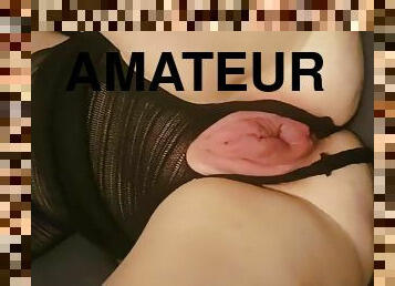 Amazing sexy amateur gets her juicy pussy pump to orgasm - she screams moans so loud - her pussy got so big