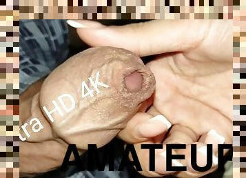 amatør, cumshot, handjob, pov, vakker, fetisj