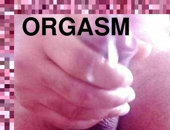 Male Jerk Off with Thick Creamy Cum and Moaning