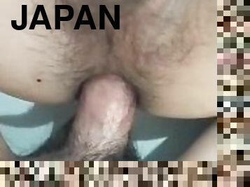 asiatisk, amatør, anal, bøsse, japans, creampie, universitet, knepning-fucking, kæreste-mandlig, jomfru-virgin