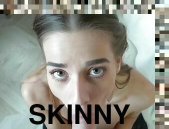Skinny Girl Eveline Dellai Pickup And Shag